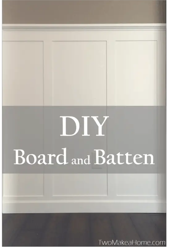 Diy Board And Batten Front Entry Two Make A Home